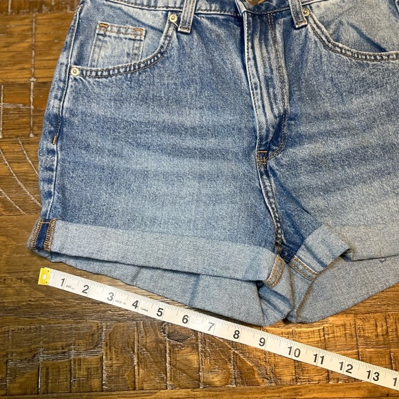 H&M Divided Light Blue Denim Jean Shorts - Picture 6 of 8